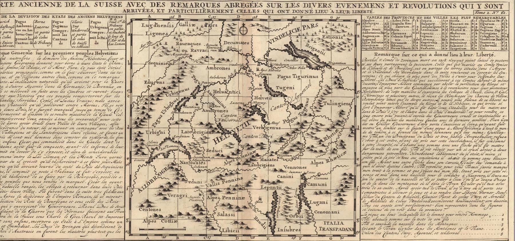 Cartes géographiques & atlas: Schweiz Geschichtskarte – D'occasion à Rafz par booksell 1