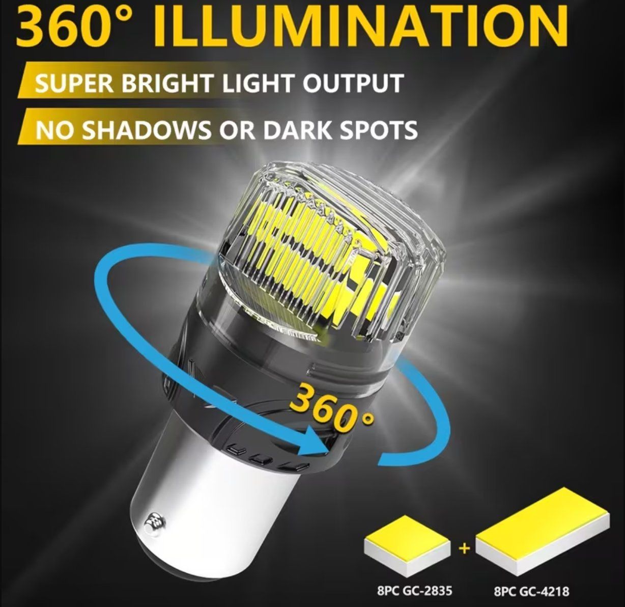 Alle Autoersatzteile: 2pcs P21W LED bulbs – Neu (gemäss Beschreibung) aus Allschwil von d.genchev 3