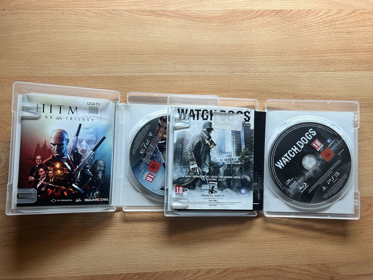 Sony Giochi: PS2 Hitman HD Trilogy & Watch Dogs – Usato da Schötz venduto da lor_z95g 1