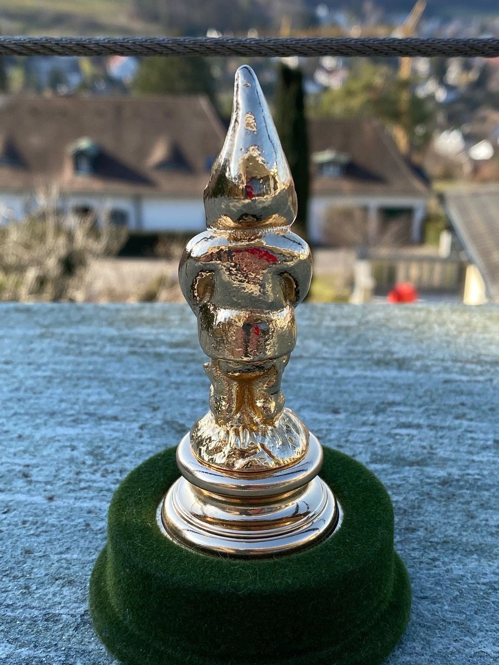 Sculture & Statue: Messing Gartenzwerg Unikat – Usato da Muttenz venduto da Fantom03 1