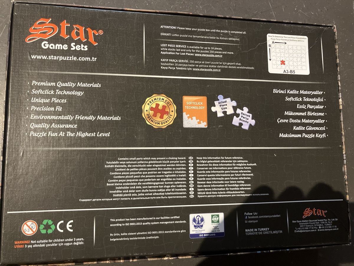 Puzzle: Puzzle 1500 Teile – Usato da Iffwil venduto da LaStrietta 1