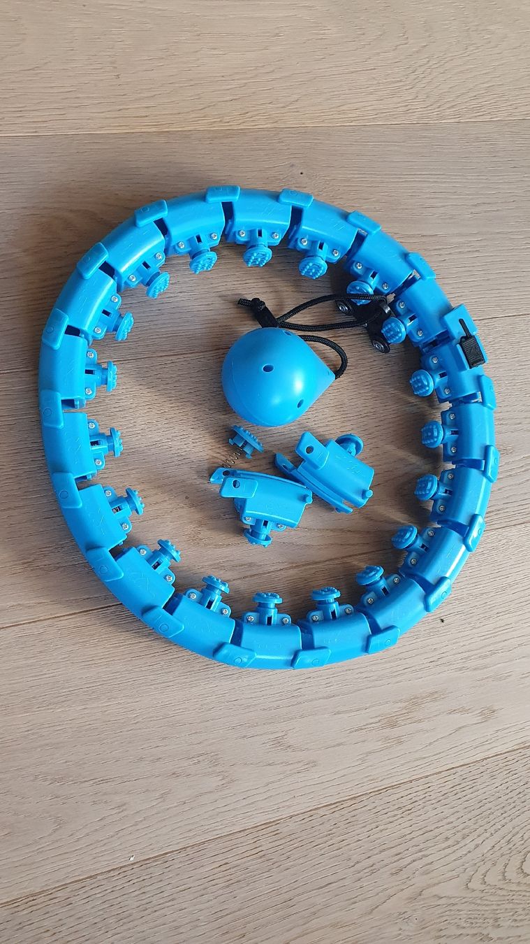 Hometrainer: Hula hoop Ring mit Gewicht – Usato da Aarburg venduto da Codajolu