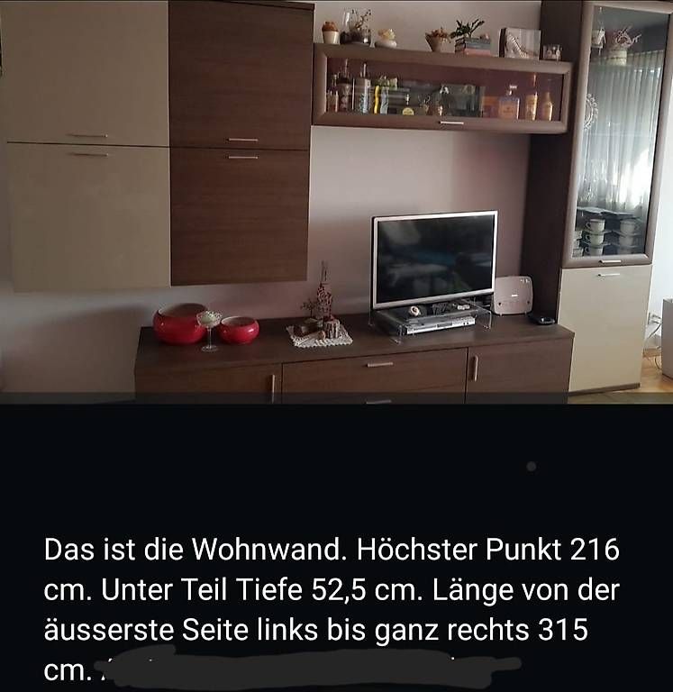 Meubles TV: Wohnwand komplett – D'occasion à Zürich par lizza9488