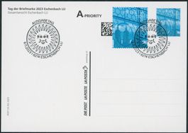 2023  Tag Briefmarke - Eschenbach - Combo Karte - ET Stempel
