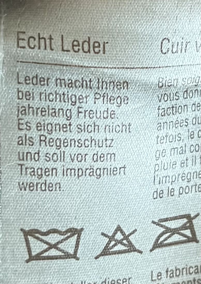 Giacche: Leonardo Damen Lederjacke, Grösse 36, schwarz – Usato da Zürich venduto da Hypera 3