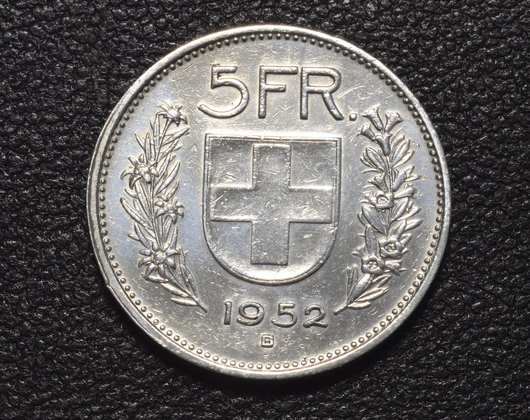 Alle Münzen: 5 Franken 1952 – Gebraucht aus Oberglatt ZH von ZH111 2