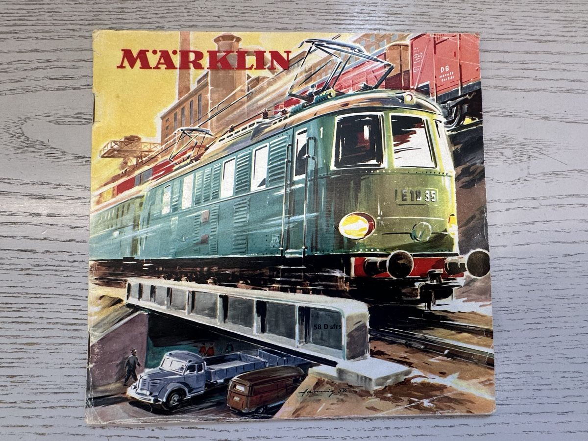 Märklin Modelleisenbahnen: Märklin Katalog 1958 D sfrs – Gebraucht aus Lupsingen von New-Haven