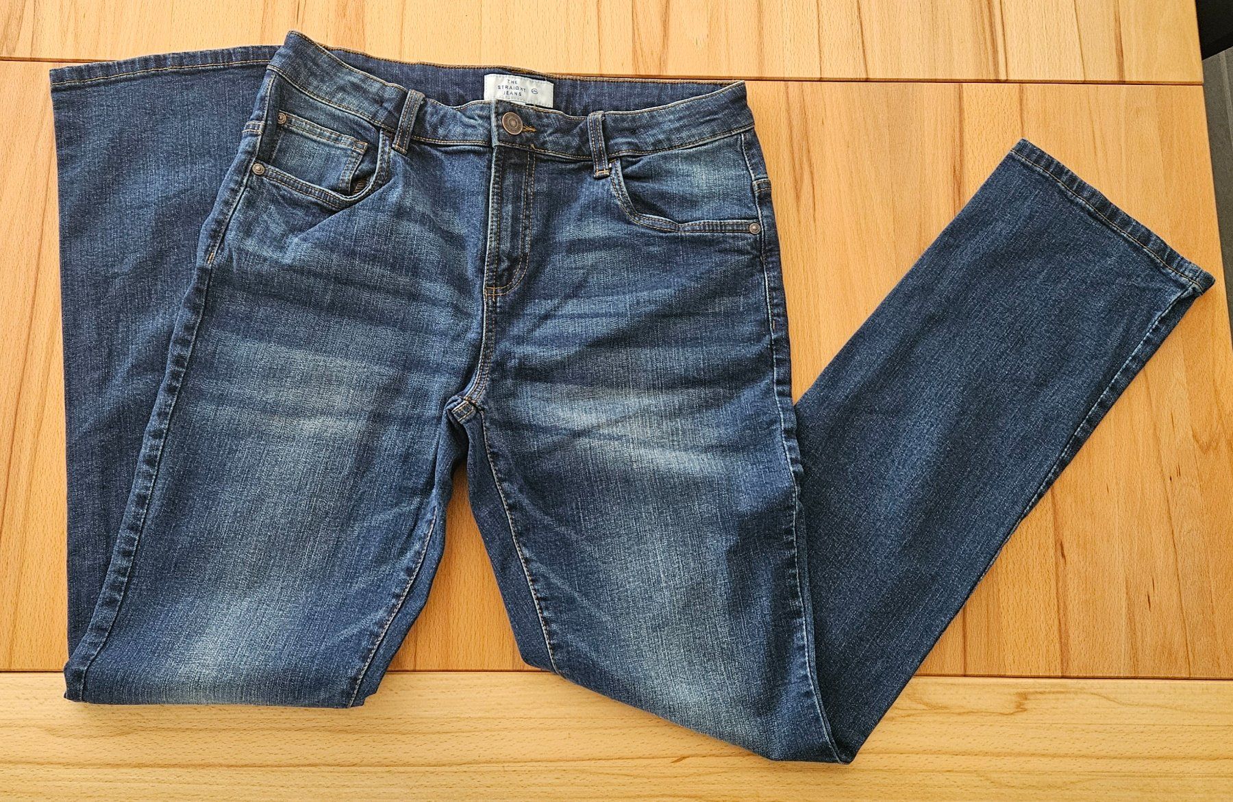 C&A Pantaloni: Jeans, The Straight, Grösse 176 – Nuovo (secondo la descrizione) da Aadorf venduto da Speco69