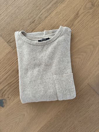 Zara Trafaluc Shirt Beige, Kurzarm, Grösse S