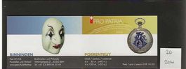 timbre carnet Pro Patria no, 26 de 2014