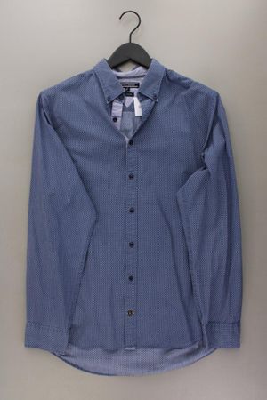 Tommy Hilfiger Langarmhemd Gr. L blau