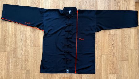 Tai Chi Anzug schwarz Gr. 170
