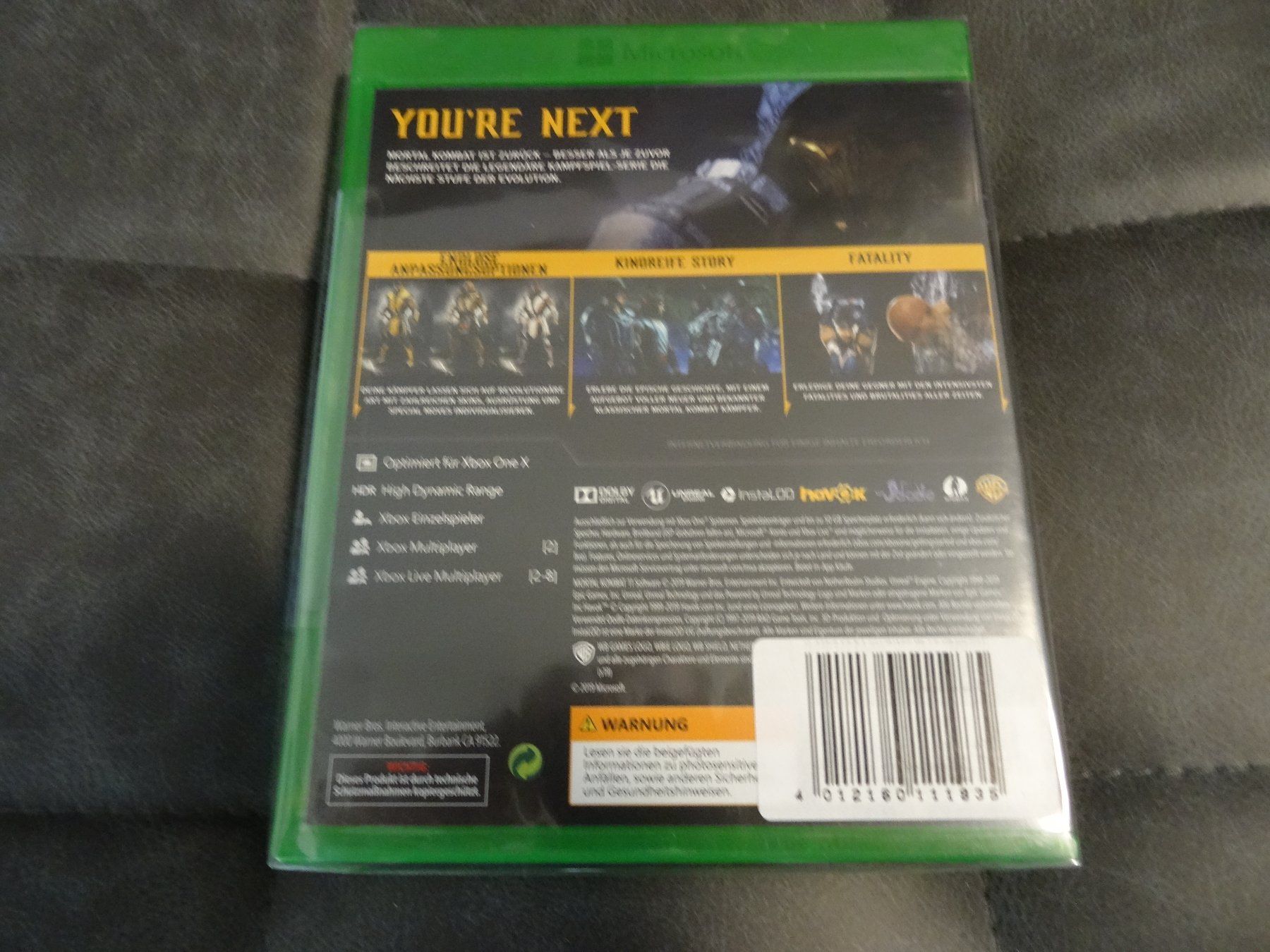 Microsoft Giochi: Mortal Kombat 11 XBOX ONE NEUWARE – Nuovo e nell'imballaggio originale da Olten venduto da Disc-Ausverkauf 1