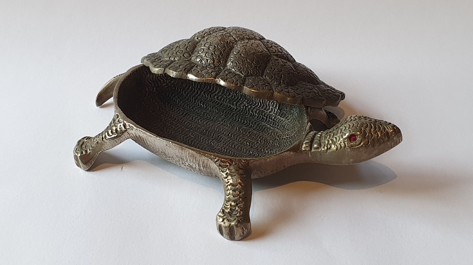 Figuren: Schildkröte aus Metall, vollplastisch – Gebraucht aus Dürnten von stefanverkauft 3