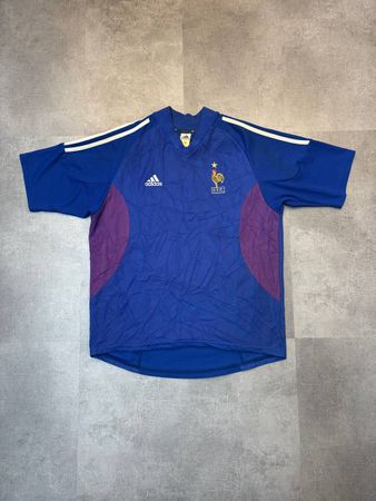 Original Frankreich 2002/04 Vintage Trikot - Grösse L