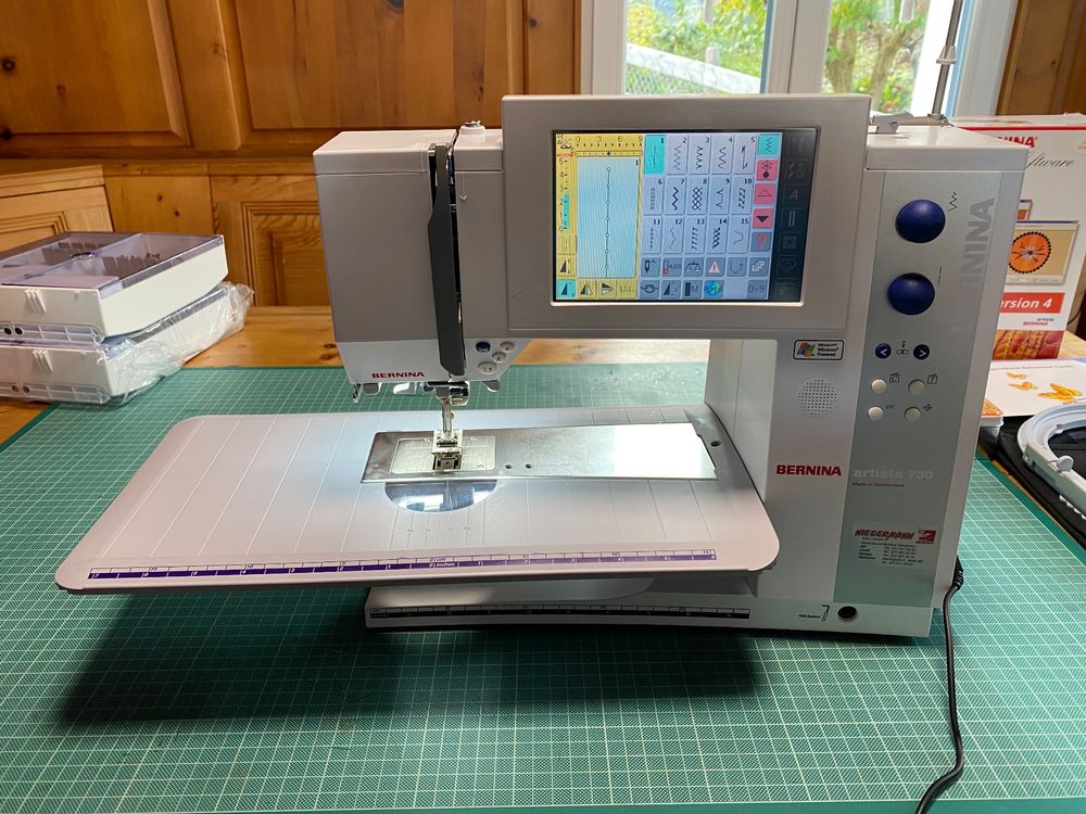 Bernina artista 730 Näh und Stickmaschine Kaufen auf Ricardo