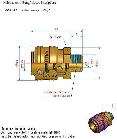 Compressori: Steck-Druckminderer mit Partikelfilter – Nuovo e nell'imballaggio originale da Bottighofen venduto da zaap 2