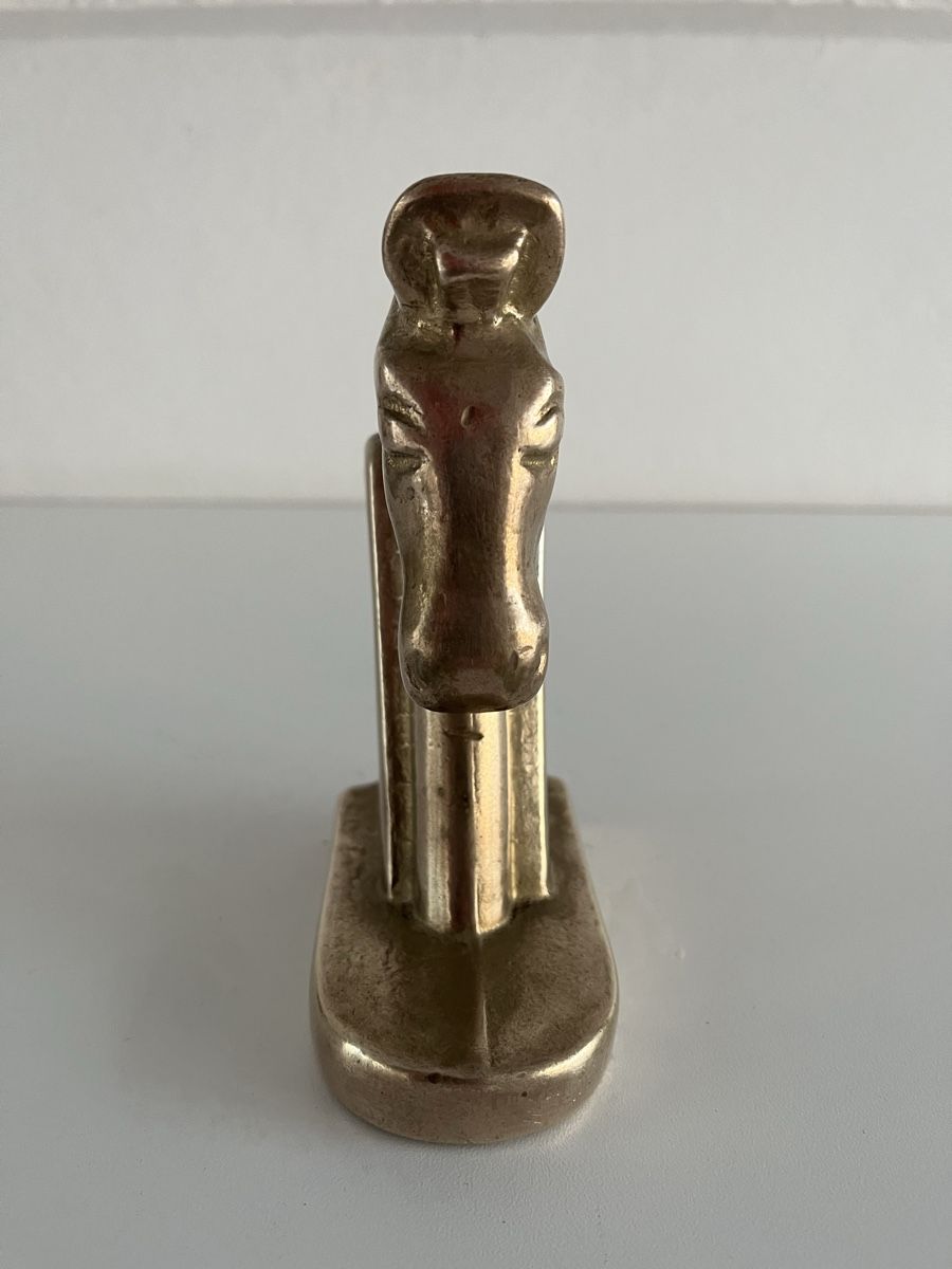 Tutte le decorazioni: Pferdekopf / Buchstütze / Art Deco / Messing – Usato da Wetzikon ZH venduto da seli03 2