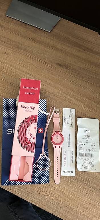 Orologi: AP Swatch Otto Rosso mit Armband! – Usato da Dietikon venduto da emr_fcd6