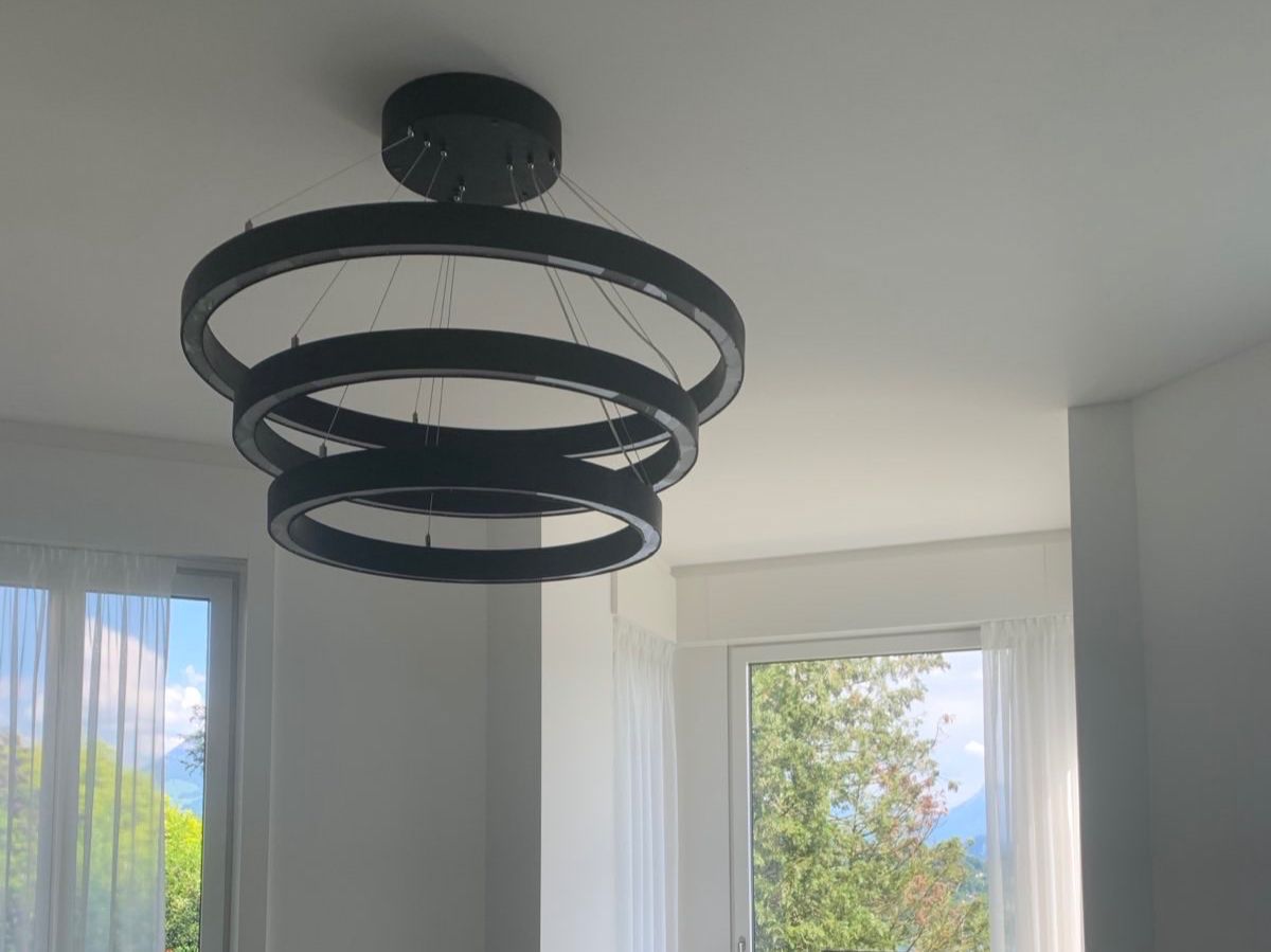 Lampadari & plafoniere: Moderne LED-Hängeleuchte, Handarbeit, dimmbar! – Usato da Luzern venduto da bluesky123123 3