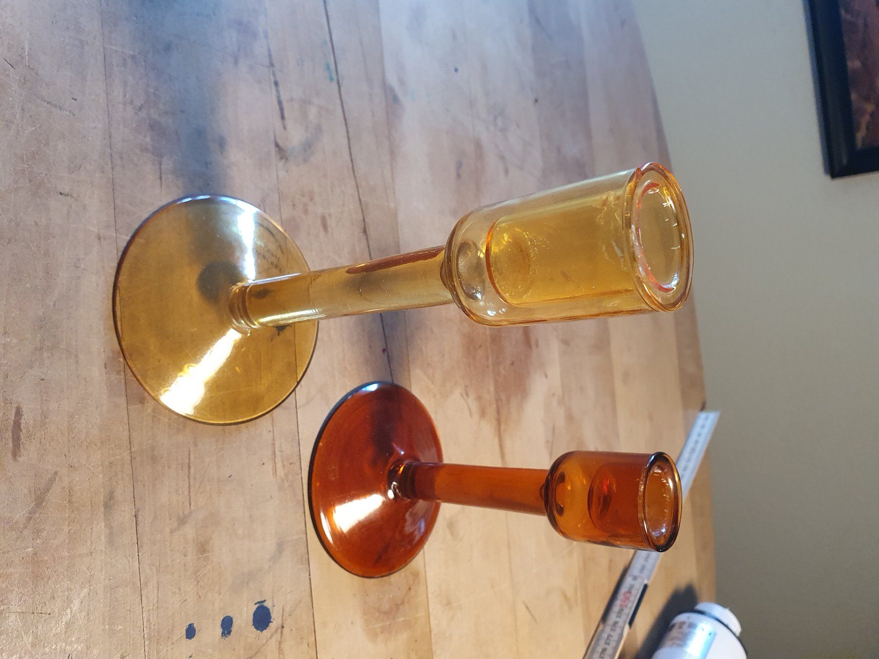 Portacandele: 2 Stk strawberry & Applepie Kerzenständer Glas – Usato da Zürich venduto da loosebone 3
