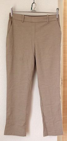Elegante Sommerliche Damenhose , Beige, Gr.40.