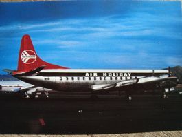 Air Holiday Lockheed L-188 Electra N128US