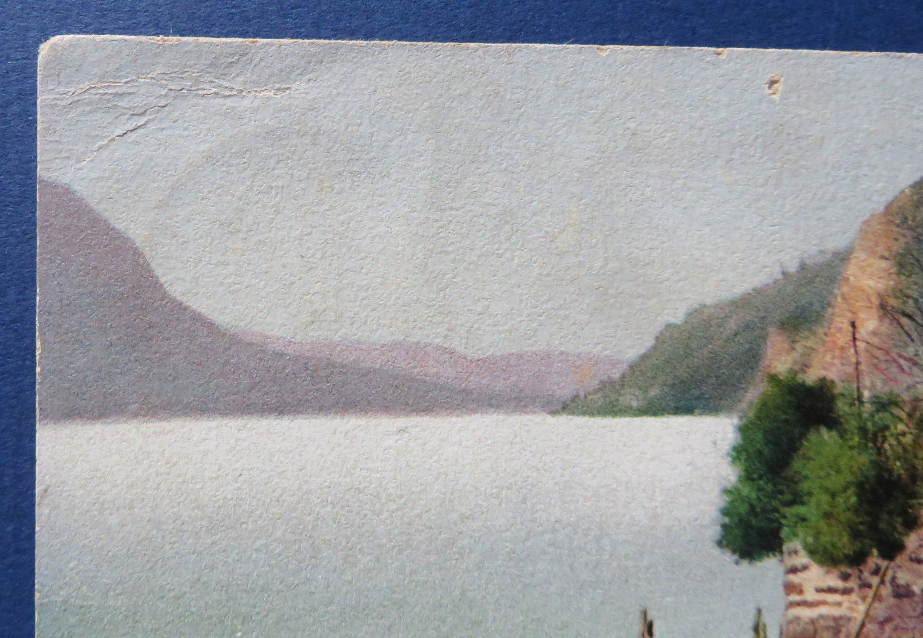 Cartoline postali: Antike Ansichtskarte, Ticino Tessin, Schiff – Usato da Neuhausen am Rheinfall venduto da Arielle55 2