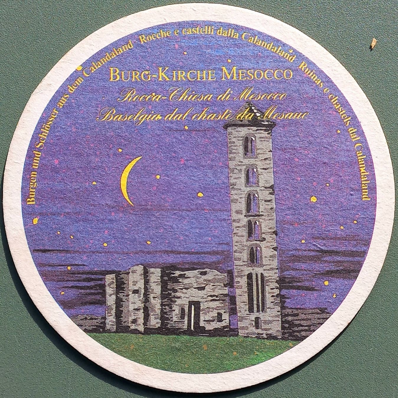 Calanda Sottobicchieri: Bierdeckel - Calanda, Chur - CH – Usato da Niederuzwil venduto da lubimaja