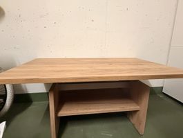 Coffee Table Wood with Shelf Good Condition 107x67cm