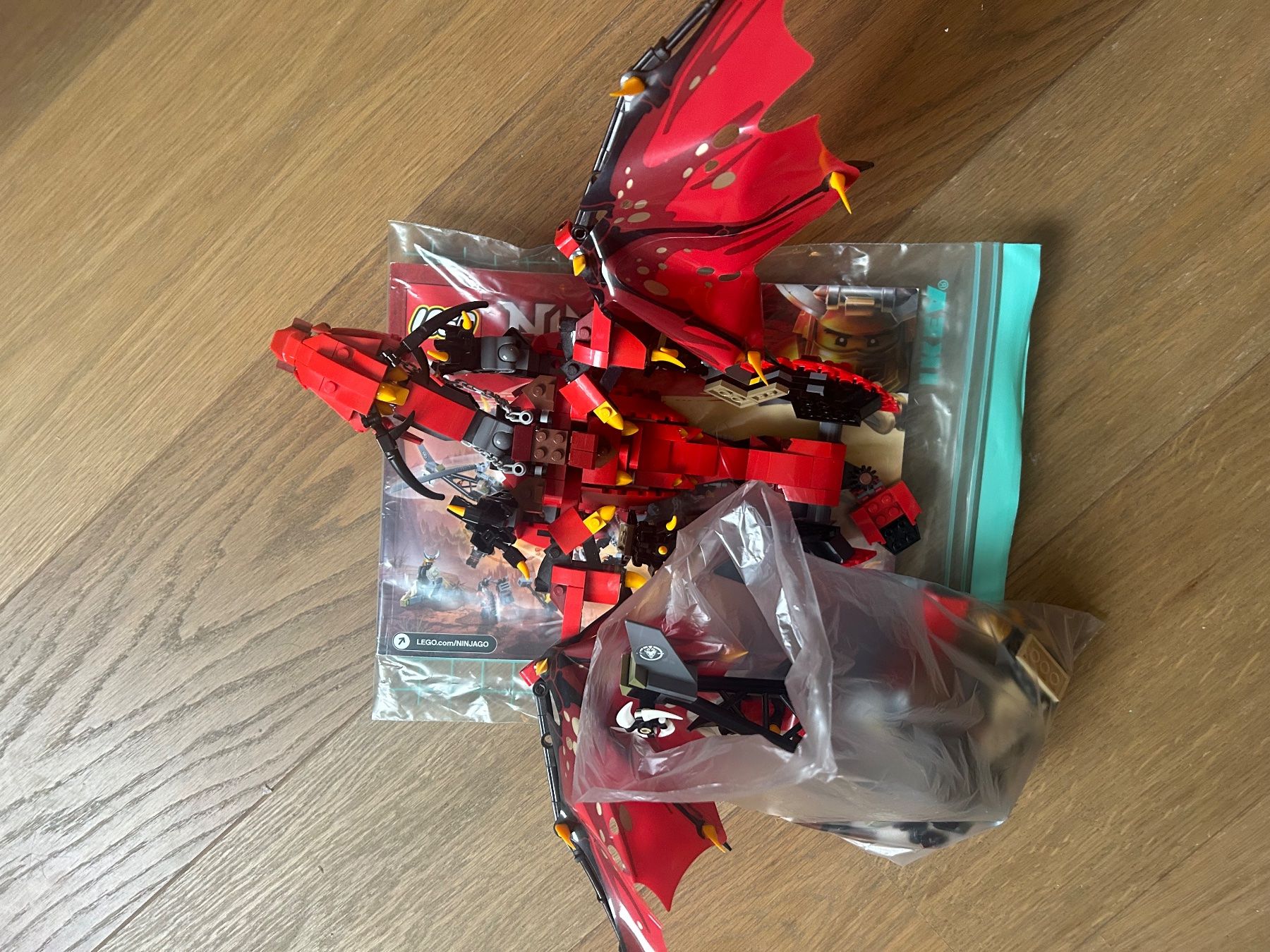 Lego Baukästen: LEGO Mutter der Drachen 70653, Ninjago rot Ninja Top – Gebraucht aus Rorschach von schastje 3