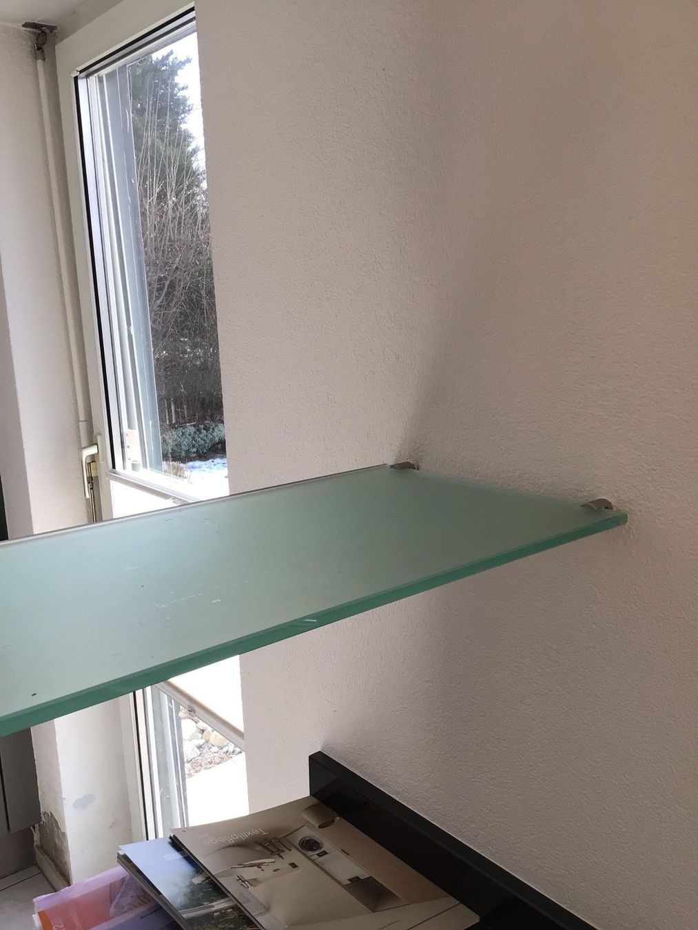 Regale: 2 Glasregale 67 x 30 cm und 1 cm dick – Neu (gemäss Beschreibung) aus Seuzach von Saletti6 1