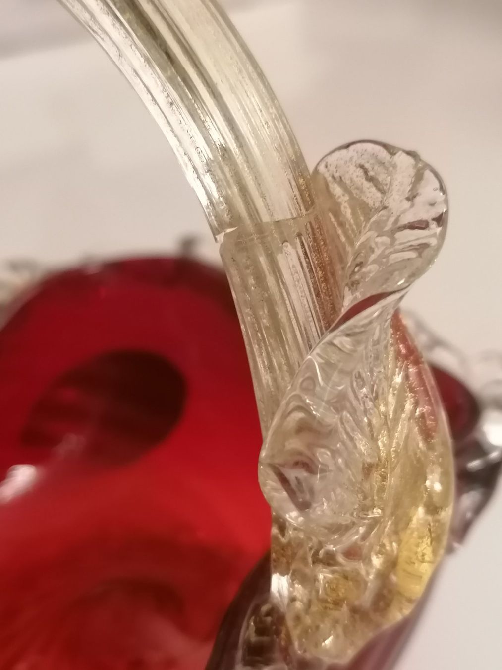Murano Tutte le decorazioni: Murano Glas Korb – Usato da Basel venduto da vintagecollector 2