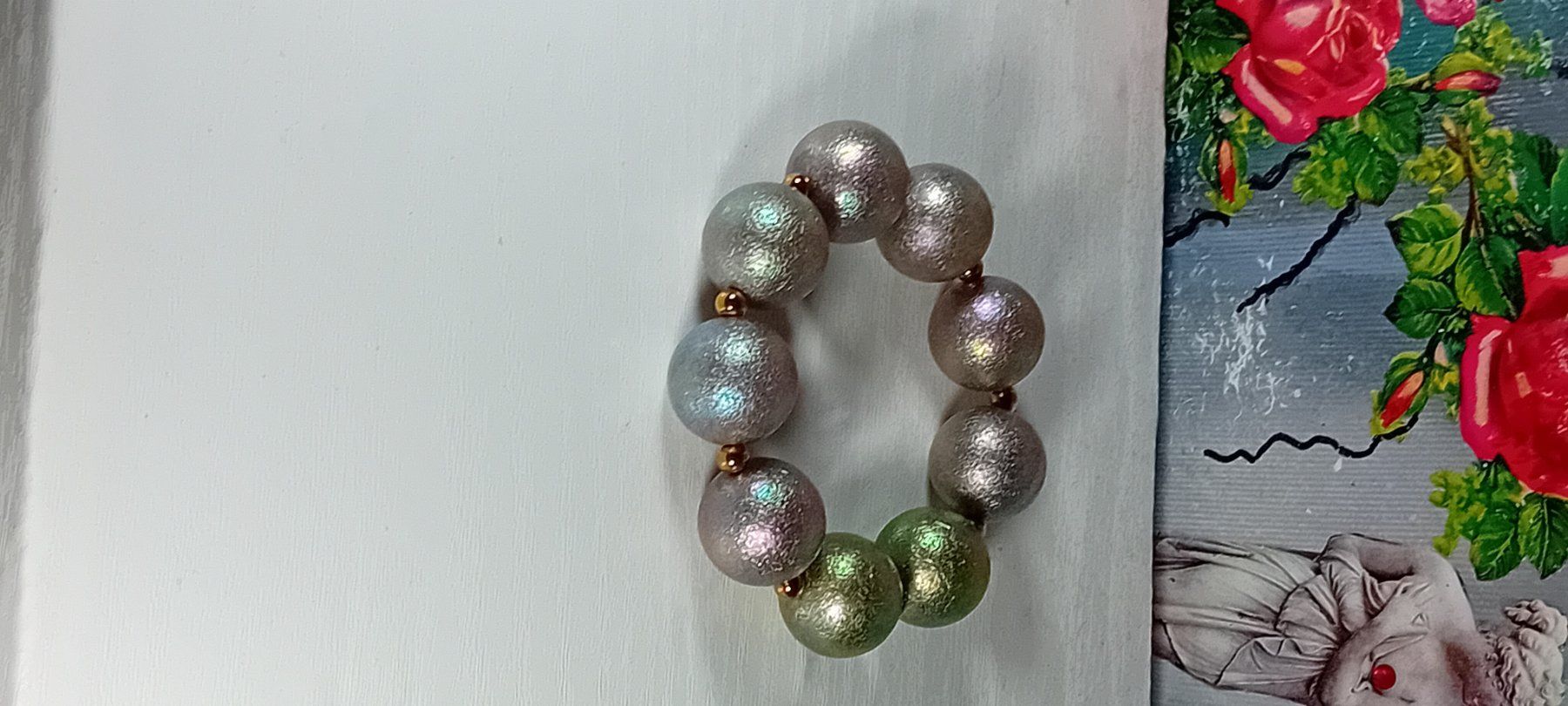 Armbänder & -reifen: armband modeschmuck,,,grau und regenbogen farbe – Neu (gemäss Beschreibung) aus Basel von bij_5hqd 1