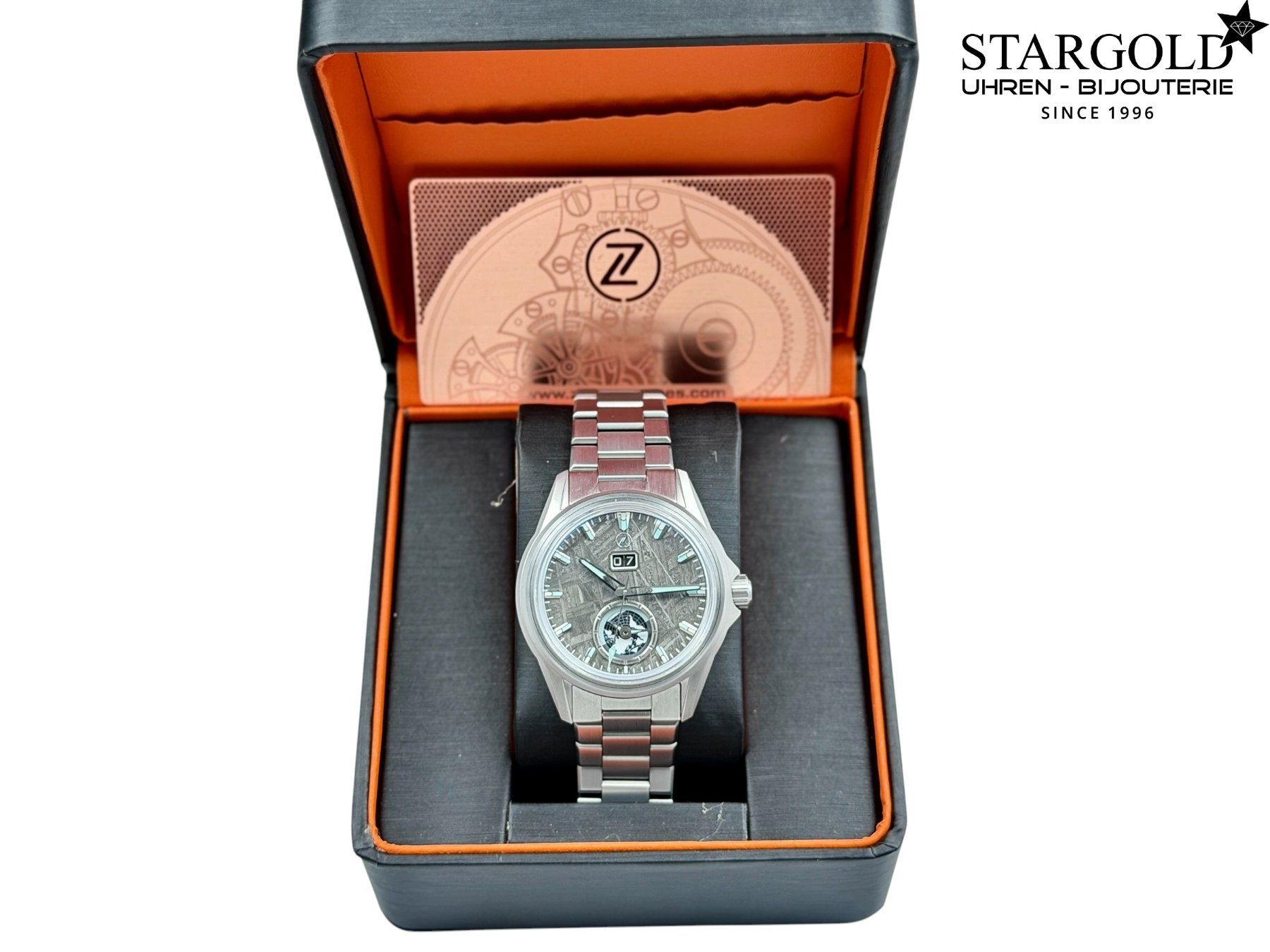 Orologi: Zelo Spearfish Dual Time TI "Meteorite" – Usato da Zürich venduto da Stargold-Uhren 9