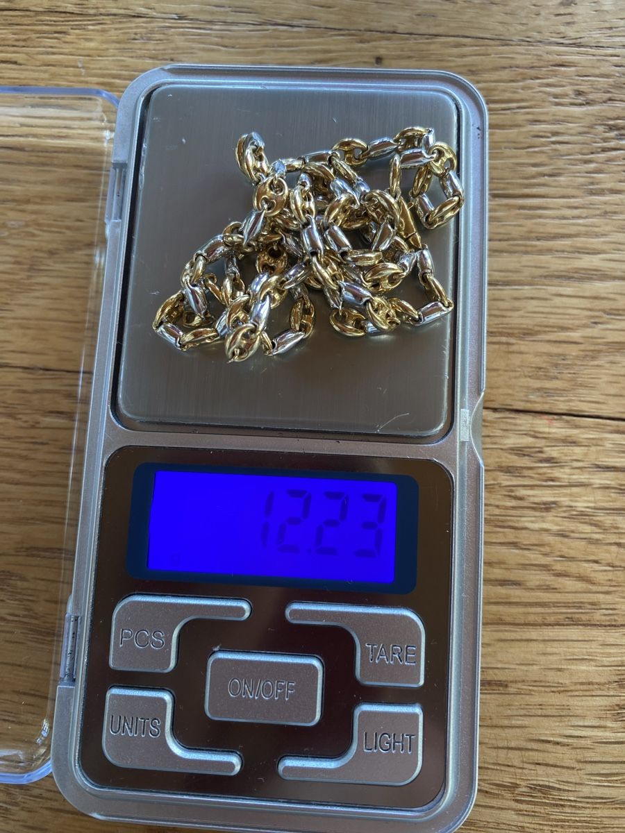 Ketten: Collana/braccialetto oro bianco e giallo 18 K – Gebraucht aus Locarno von mpa_22mh