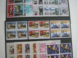 2019 EMISSION 1, 4er BLOCKS POSTFRISCH, FRANKATUR, postpreis