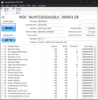 Disque Dur WDC WUH722626ALE6L4 26TB Bon état