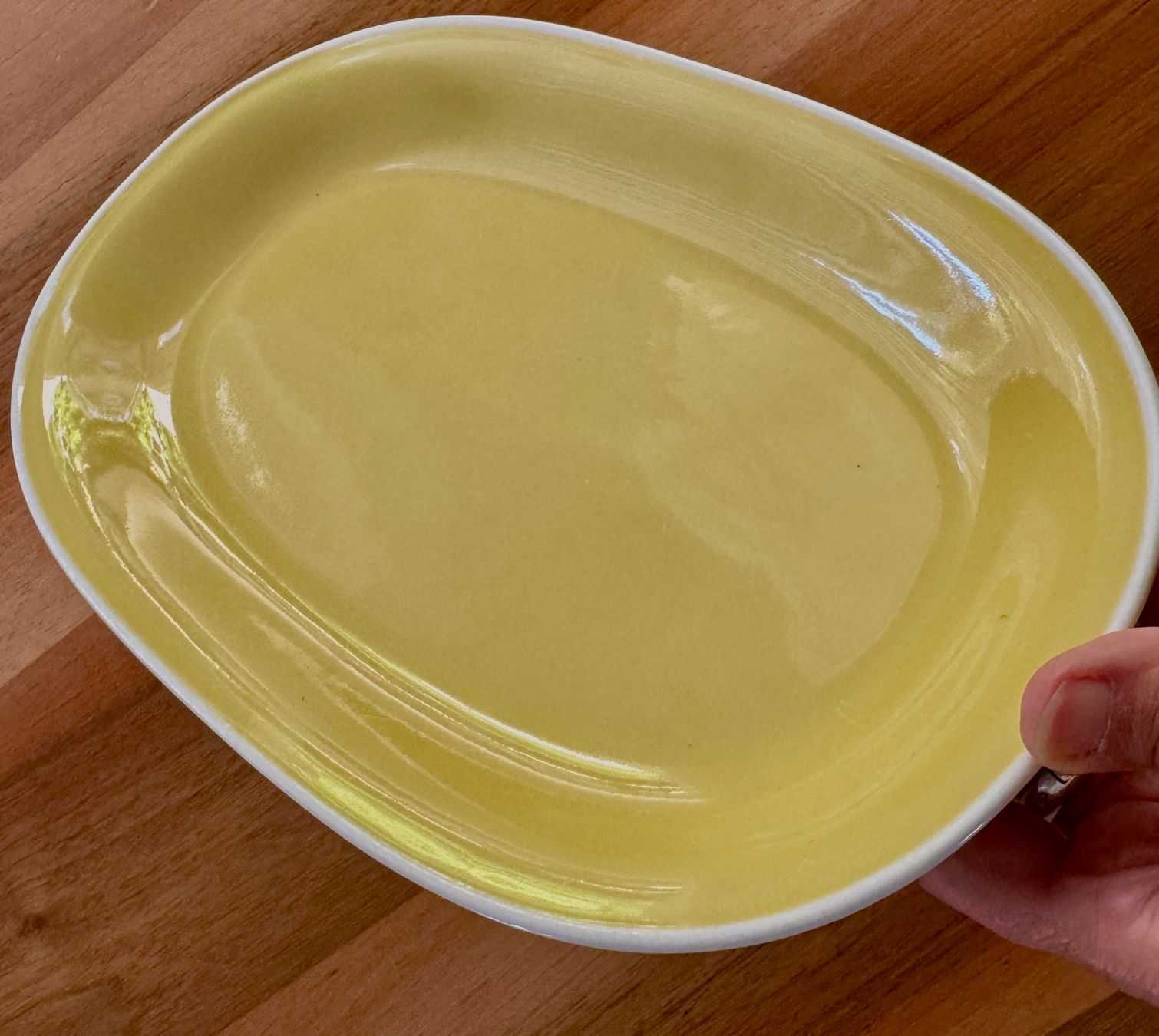 Rössler Piatti di portata: Rössler Schale Platte 29 cm gelb Servierschale – Usato da Rothrist venduto da Luckywinner 5