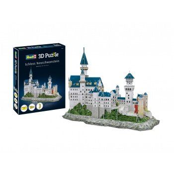 Puzzle: Schloss Neuschwanstein 3D Puzzle - 121pc – Nuovo e nell'imballaggio originale da Hochdorf venduto da ruest-online
