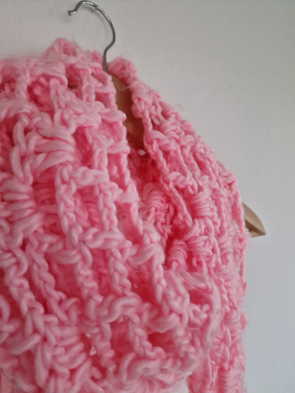 Altro abbigliamento per bambina: Mädchen Schal Rosa ca. 26cm x 180cm – Usato da Hallau venduto da CHACLA 2