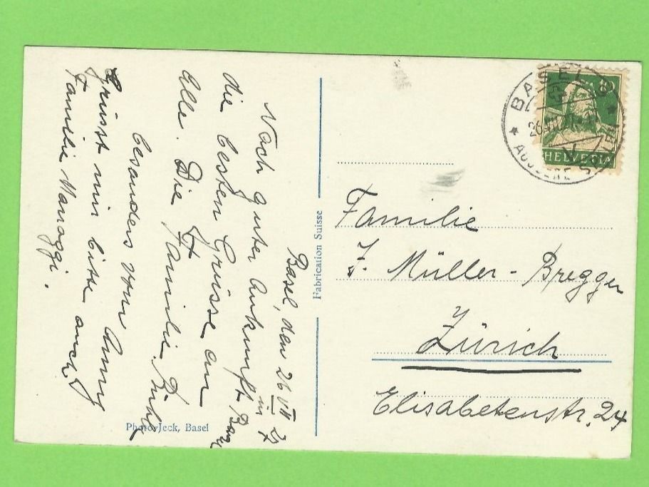 Cartes postales: Basel mit den drei Brücken – D'occasion à Zürich par t24_de 1