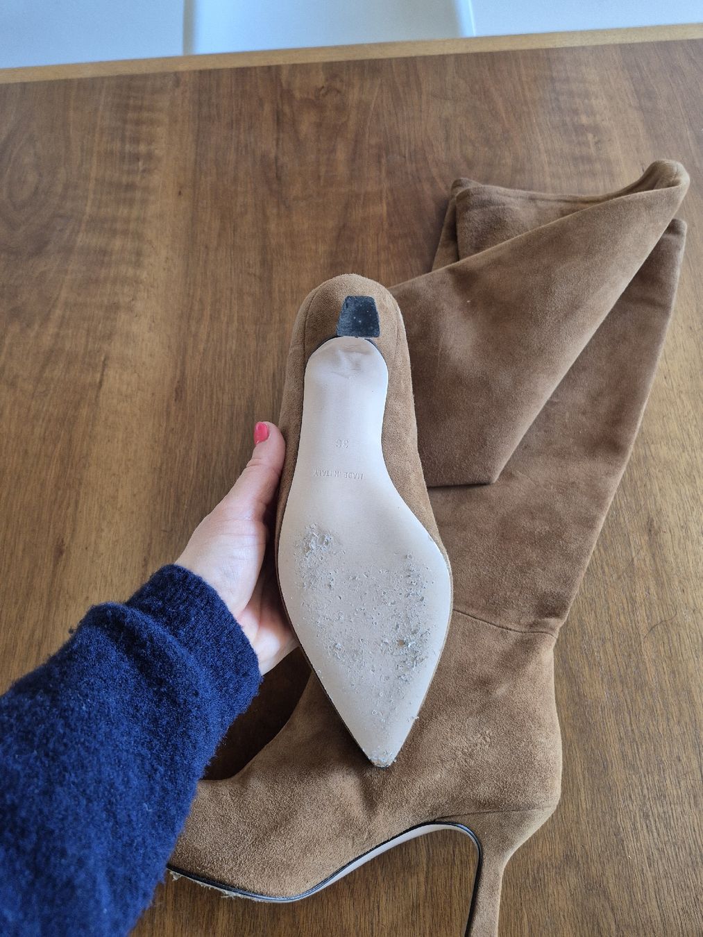 Scarpe da donna: Wildlederstiefel – Nuovo (secondo la descrizione) da Aarau venduto da KiKaMo 3