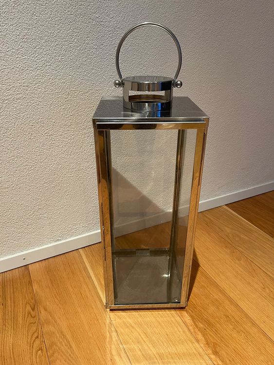Edelstahl Laterne Wmf