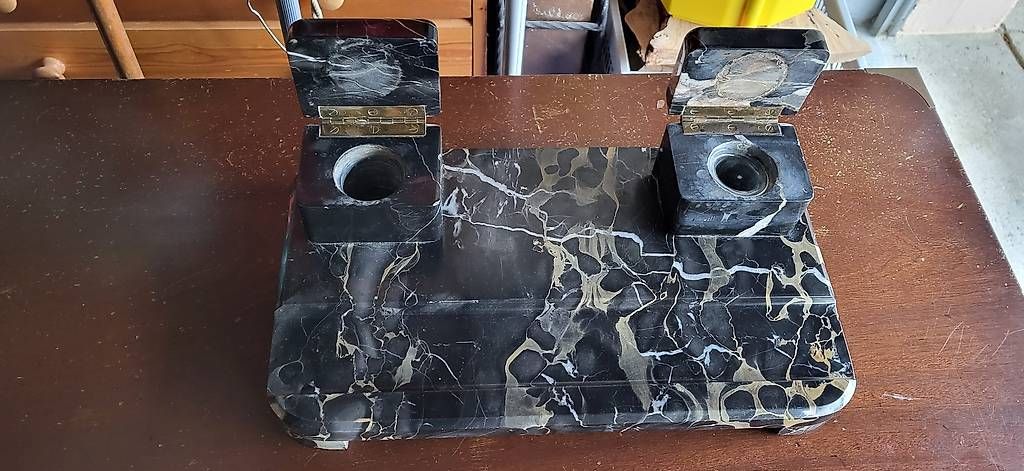 Altro in Antiquarato & Arte: Nécessaire de bureau - Encriers – Usato da St-Sulpice VD venduto da zio_66vc 1