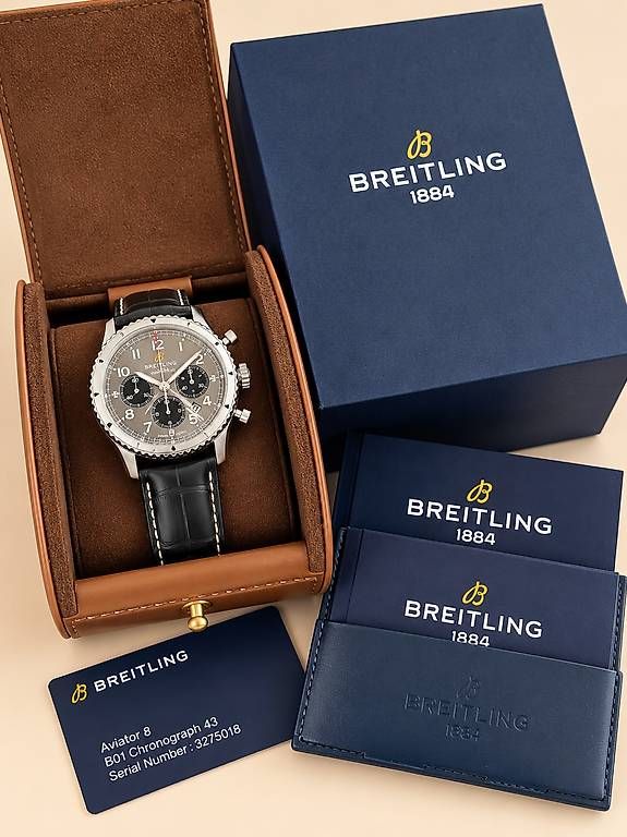 Breitling Uhren: BREITLING Aviator 8 B01 Chronograph 43 – Gebraucht aus Rupperswil von Blue_jeans 1