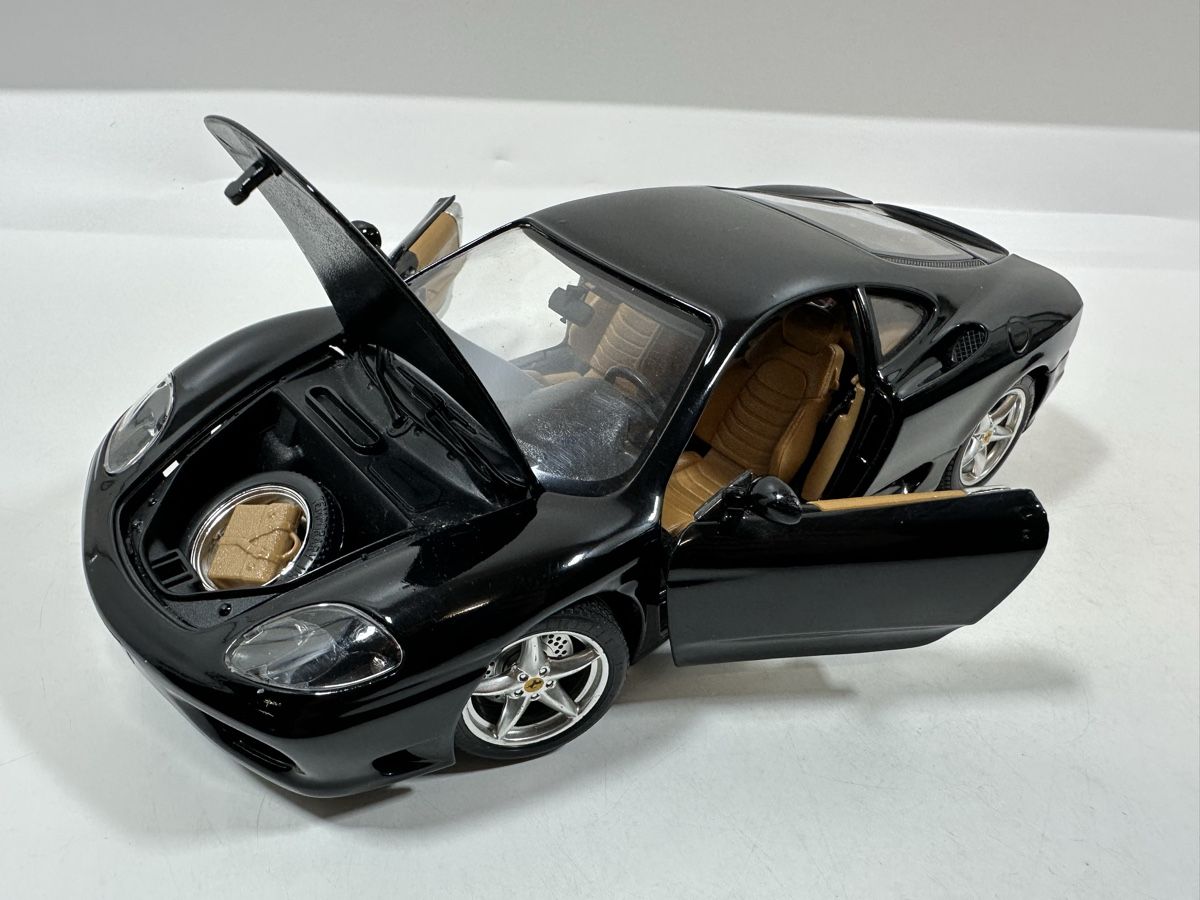 Bburago Modellini d'auto: Ferrari 360 Modena 1:18, schwarz, BBURAGO – Usato da Zofingen venduto da rf9_x2xt 8