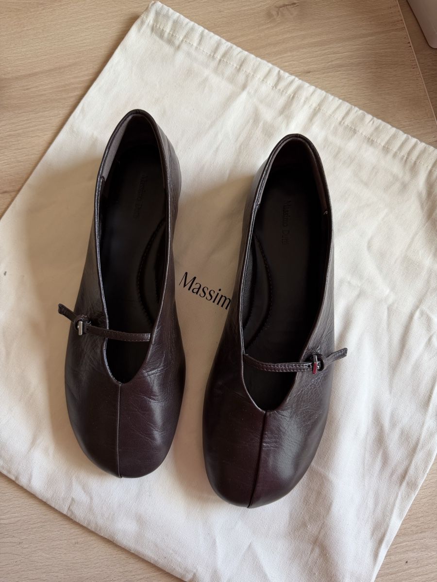 Massimo Dutti Damenschuhe: Massimo Dutti leather flats 39 – Neu (gemäss Beschreibung) aus Puplinge von yav_9r9f