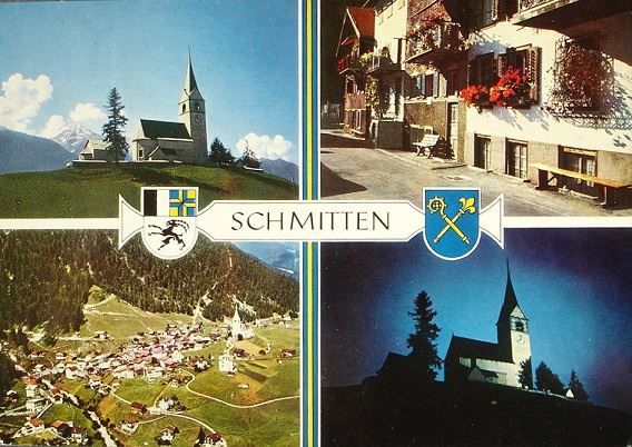 Cartoline postali: SCHMITTEN im Albulatal – Usato da Jona venduto da philajona