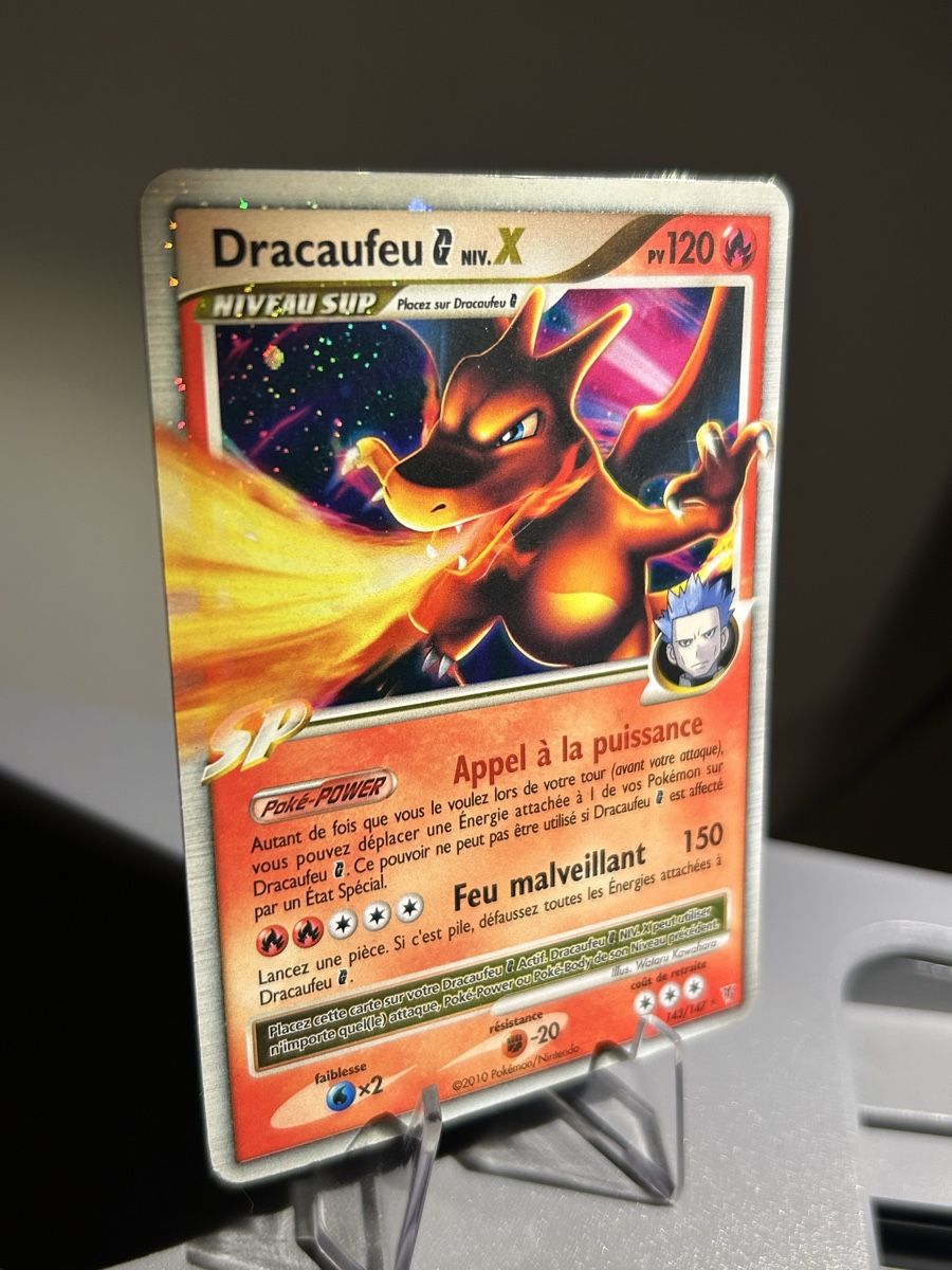 Pokémon Carte collezionabili: Pokemon Charizard lv. X 143/147 (FR) – Usato da Vuadens venduto da Numispot 2